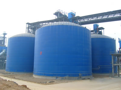 润州水泥钢板库改造