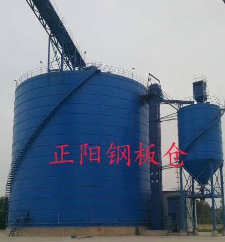 润州大型矿粉钢板库